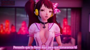 The Lover with and producer-chan (SUB ESPAÑOL) - ﻿3D animation on Crohasit